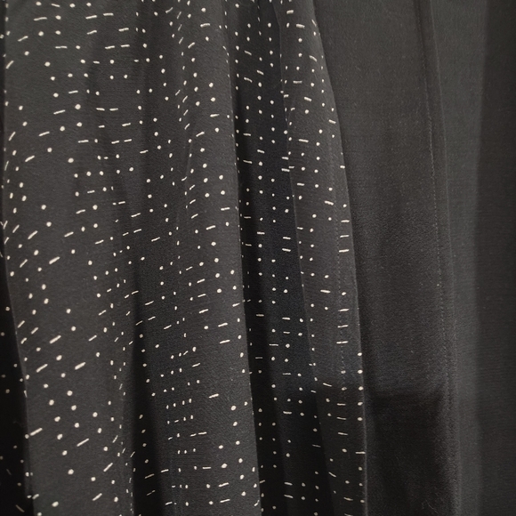 Eileen Fisher Black Morse Code Kimono Duster Women's PS "The Future Is Female" - Picture 10 of 10